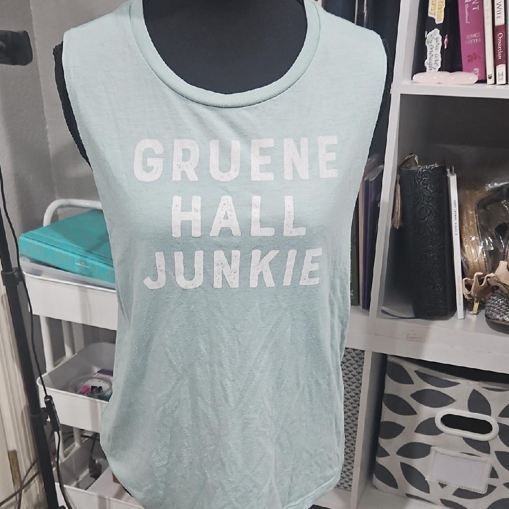 Women's Muscle Tee - Mint Green